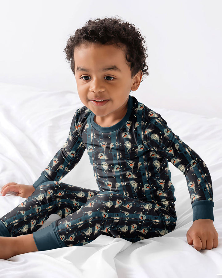 Scared yet Bamboo Two Piece Long Sleeve Pajama Set
