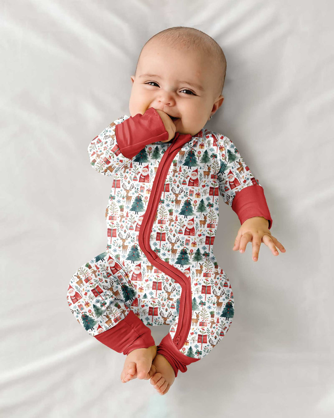 Christmas Tree Santa Bamboo Convertible Zippy