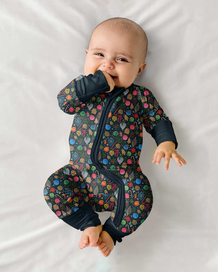 Holiday Ditsy Bamboo Convertible Zippy