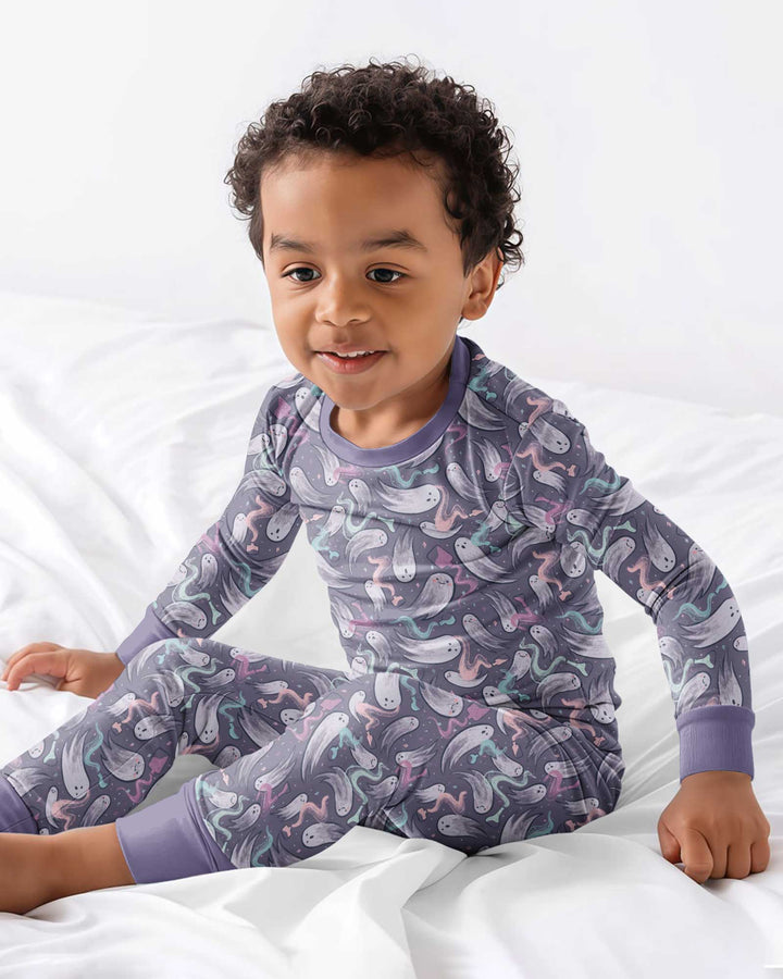Whimsical Spirits Bamboo Two Piece Long Sleeve Pajama Set