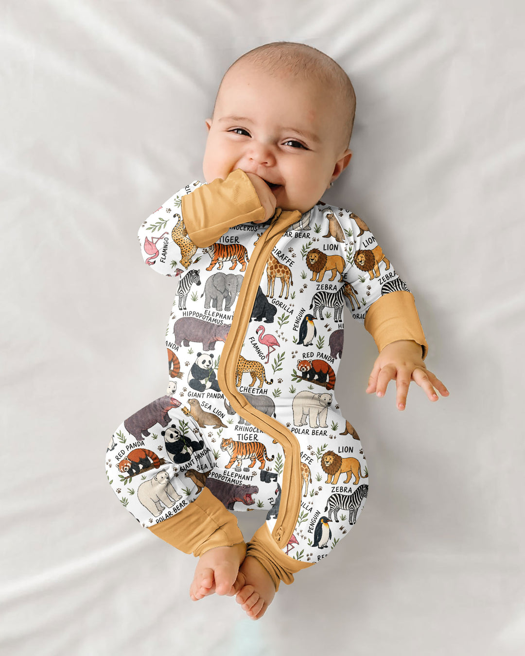 Zoo Animal Bamboo Convertible Zippy