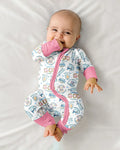 Gerippte Babykleidung mit individuellem Foto - Weich &amp; Skizzenhaft