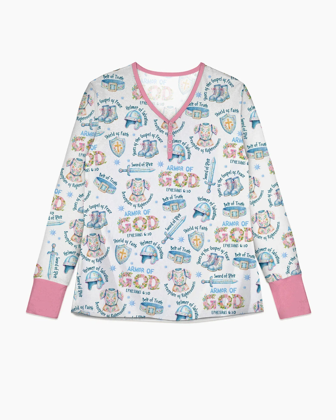 Ganzkörperpanzer Gottes Bambus-Damen-Pyjama-Set