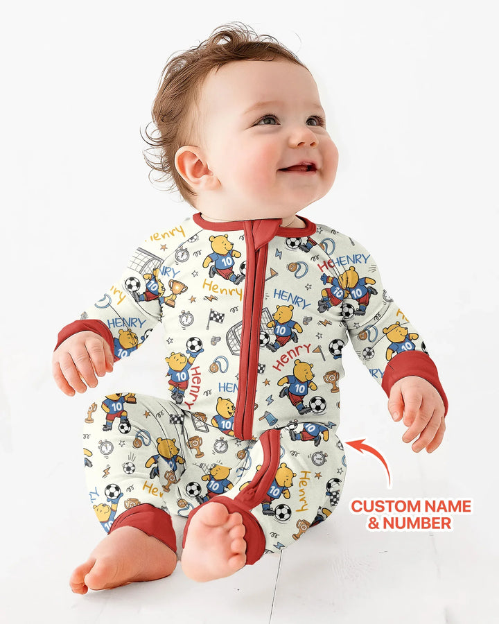 Gerippte Babykleidung mit individuellem Foto - Weich &amp; Skizzenhaft