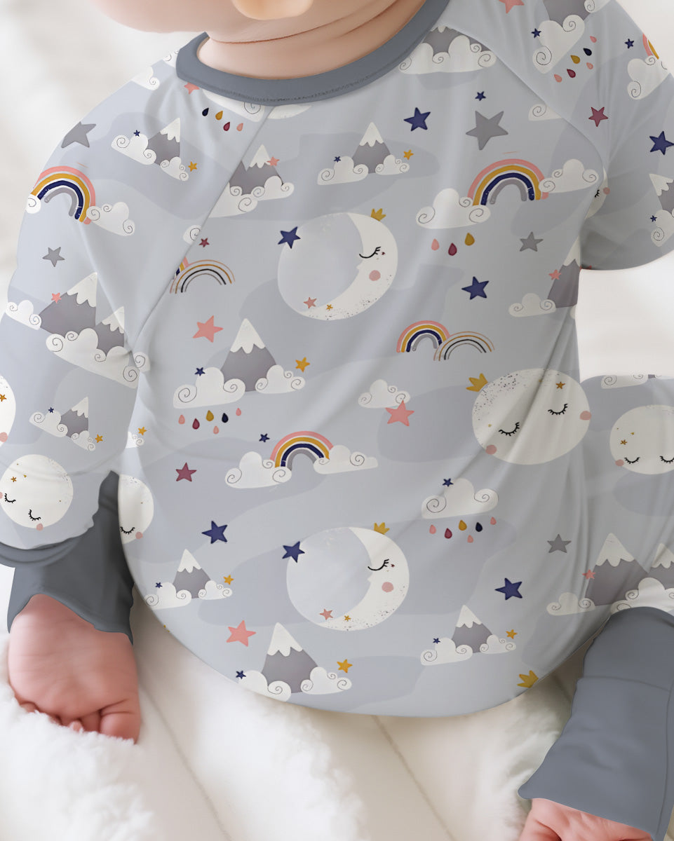 My Grandma Loves Me To The Moon And Back Bamboo Convertible Zippy