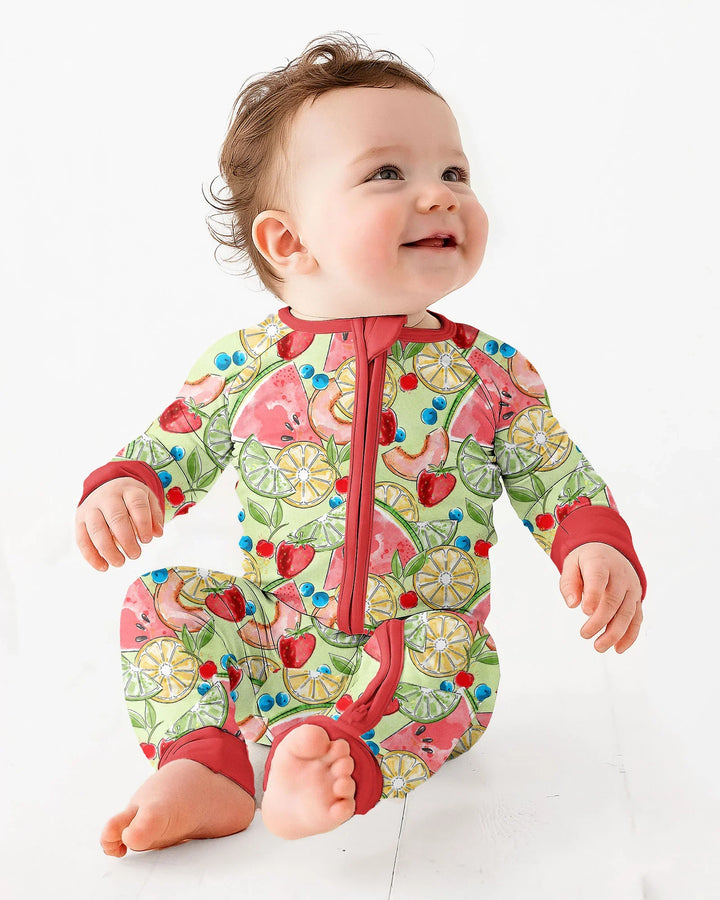 Gerippte Babykleidung mit individuellem Foto - Weich &amp; Skizzenhaft