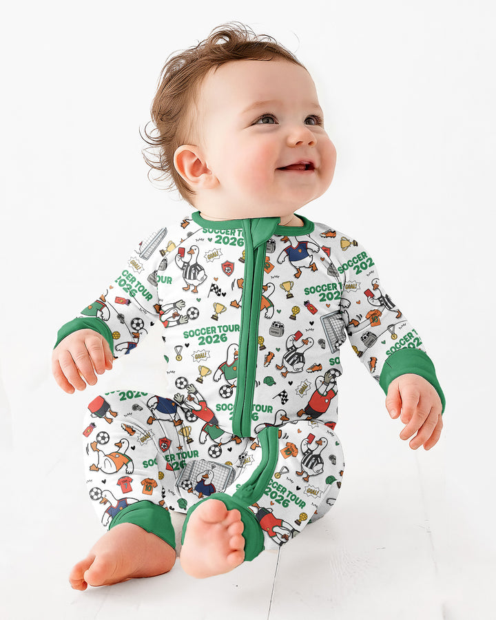 Gerippte Babykleidung mit individuellem Foto - Weich &amp; Skizzenhaft