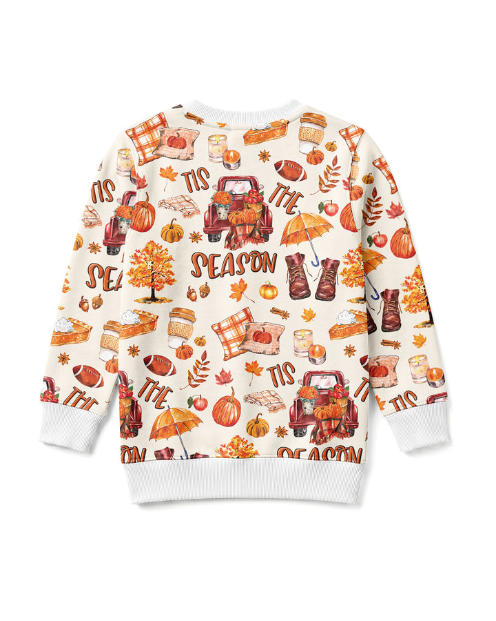 Sweatshirt mit Rundhalsausschnitt aus Bambusfaser