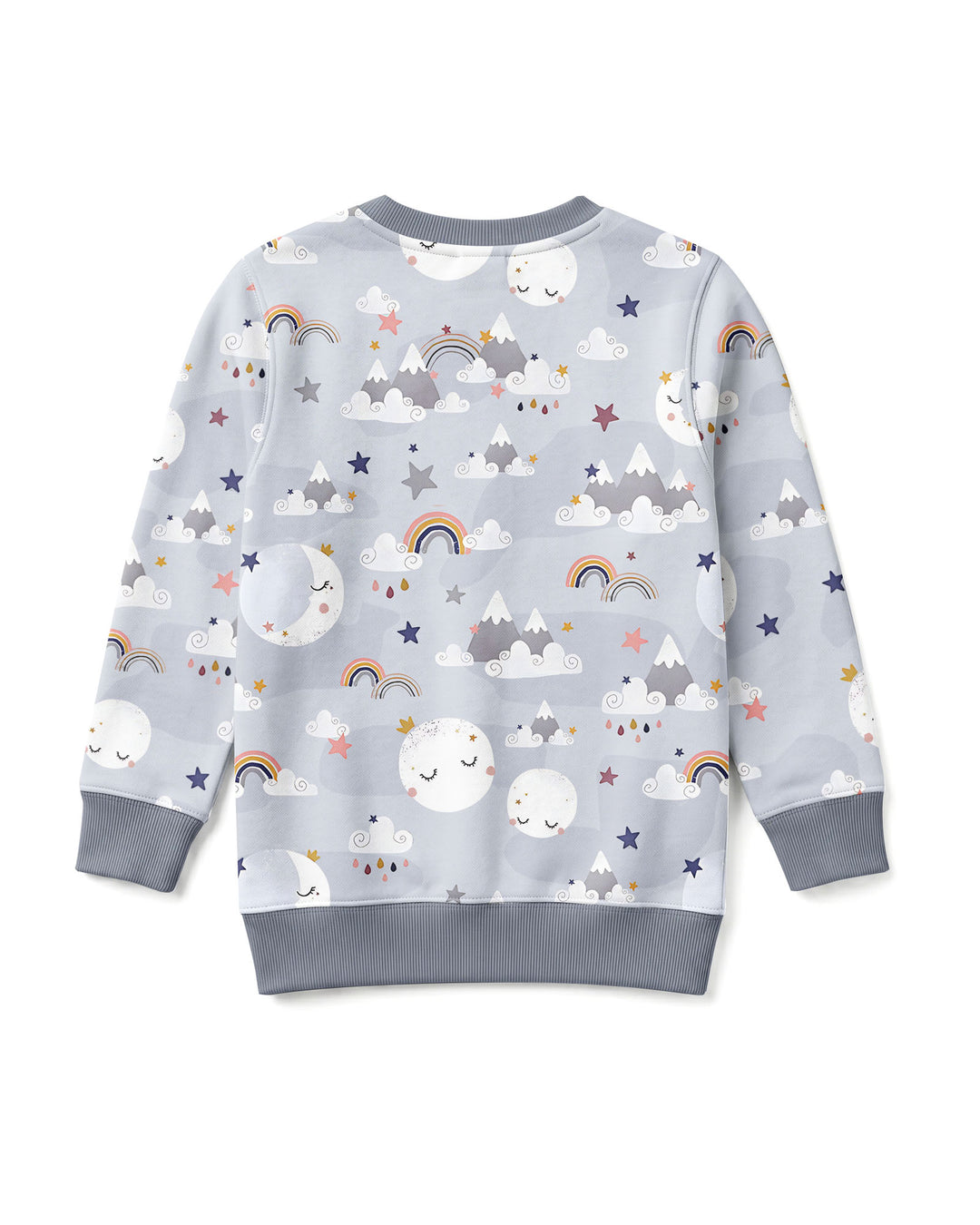 My Grandma Loves Me To The Moon And Back Bamboo Crewneck Sweatshirt