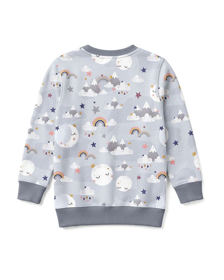 My Grandma Loves Me To The Moon And Back Bamboo Crewneck Sweatshirt