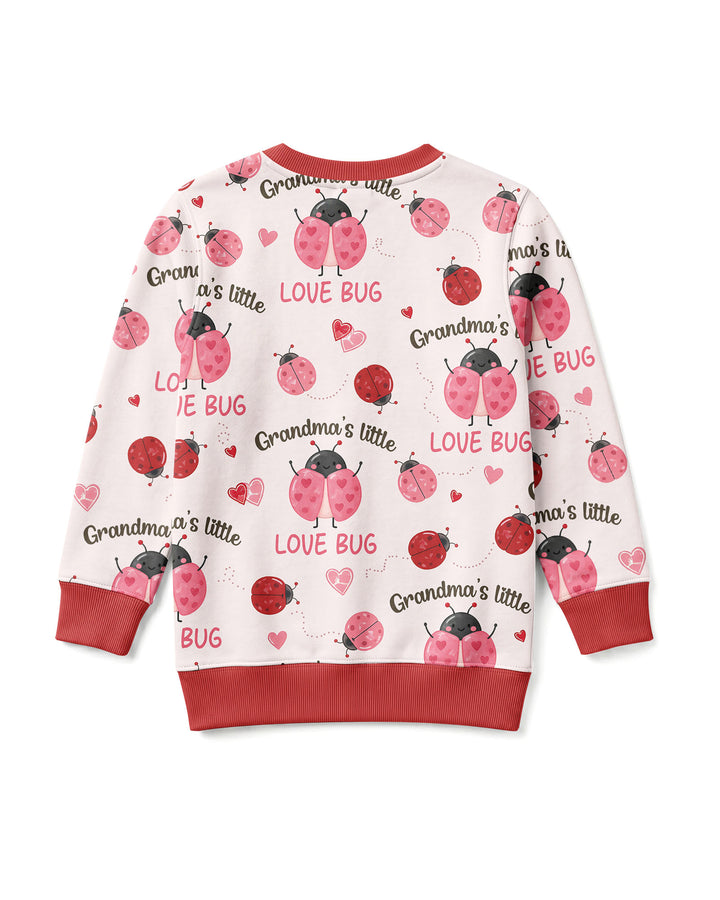 Grandma's Little Love Bug Bamboo Crewneck Sweatshirt