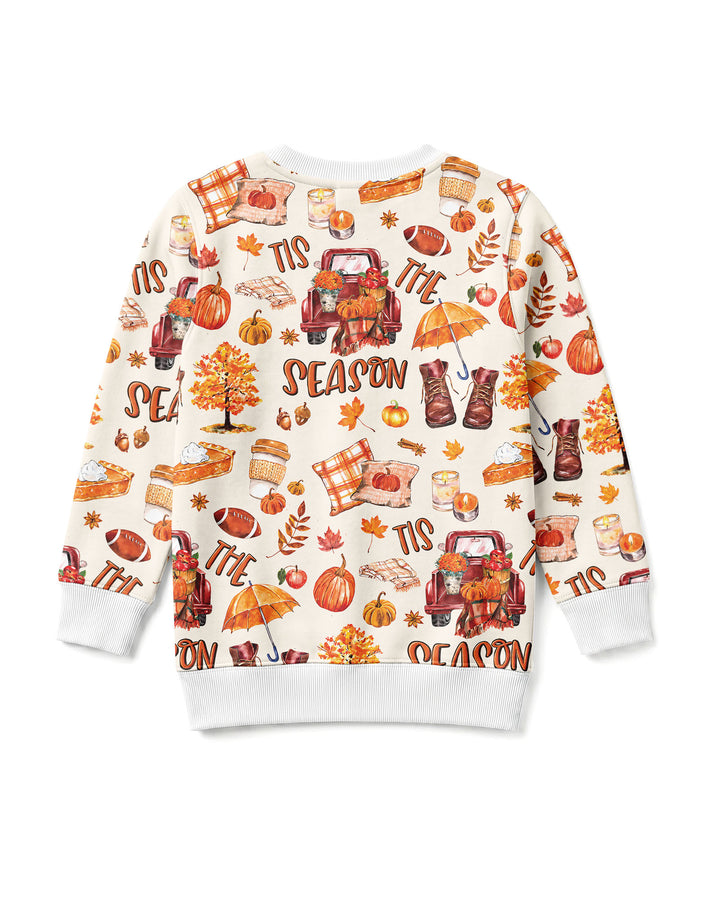 Sweatshirt mit Rundhalsausschnitt aus Bambusfaser