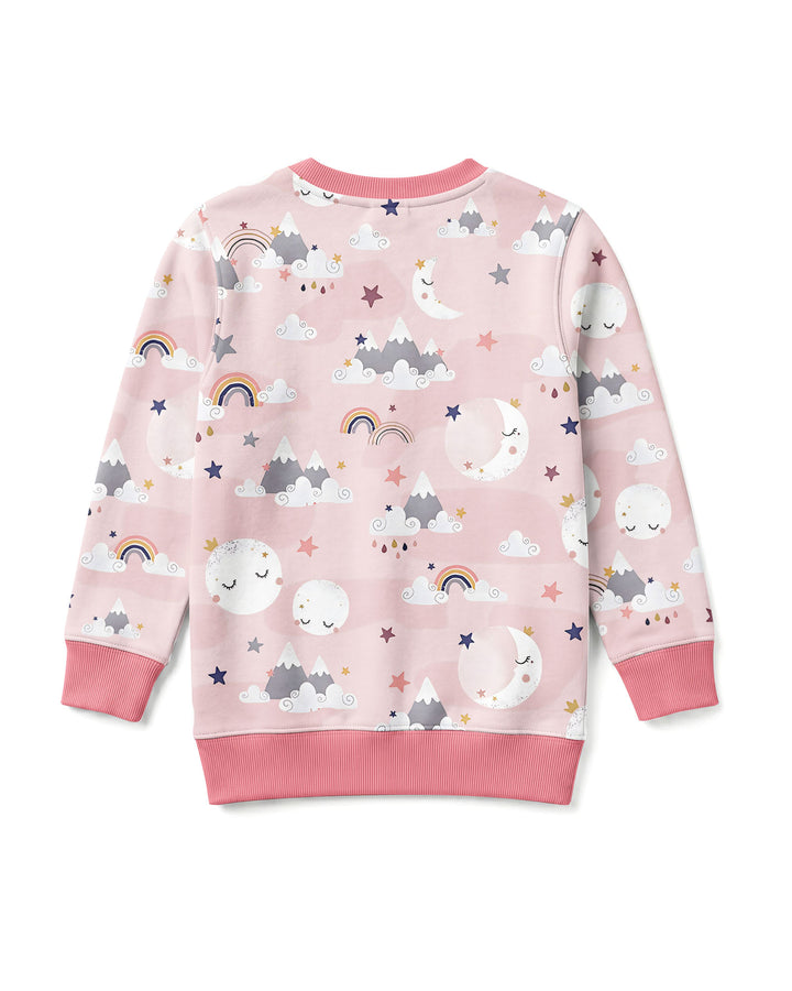 My Grandma Loves Me To The Moon And Back Bamboo Crewneck Sweatshirt