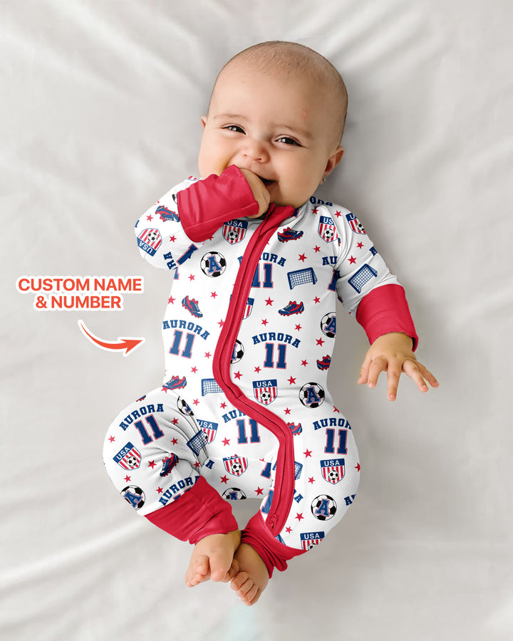 Gerippte Babykleidung mit individuellem Foto - Weich &amp; Skizzenhaft