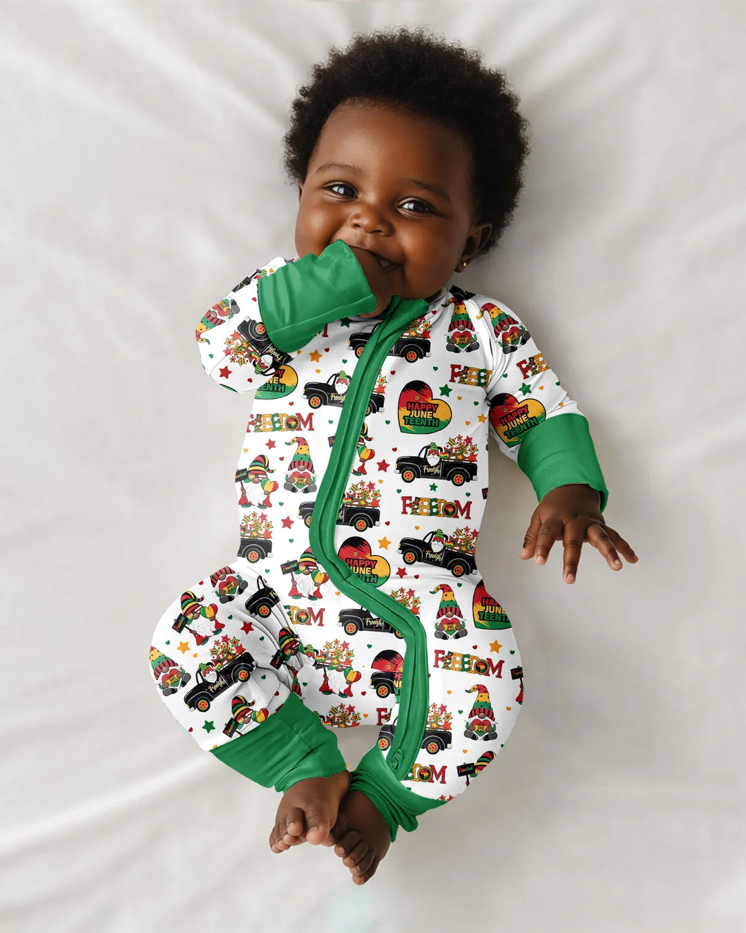Gerippte Babykleidung mit individuellem Foto - Weich &amp; Skizzenhaft