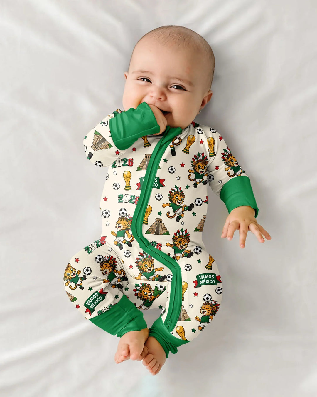 Gerippte Babykleidung mit individuellem Foto - Weich &amp; Skizzenhaft