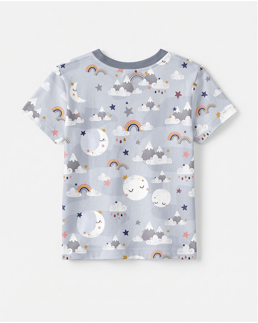 My Grandma Loves Me To The Moon And Back Bamboo Crewneck T-Shirt