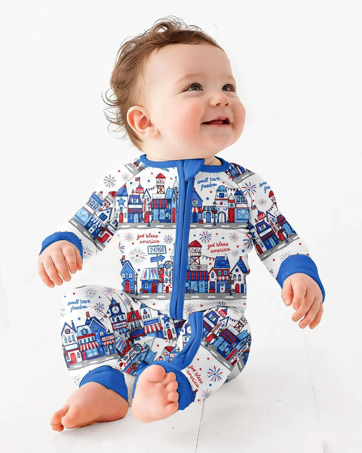 Gerippte Babykleidung mit individuellem Foto - Weich &amp; Skizzenhaft