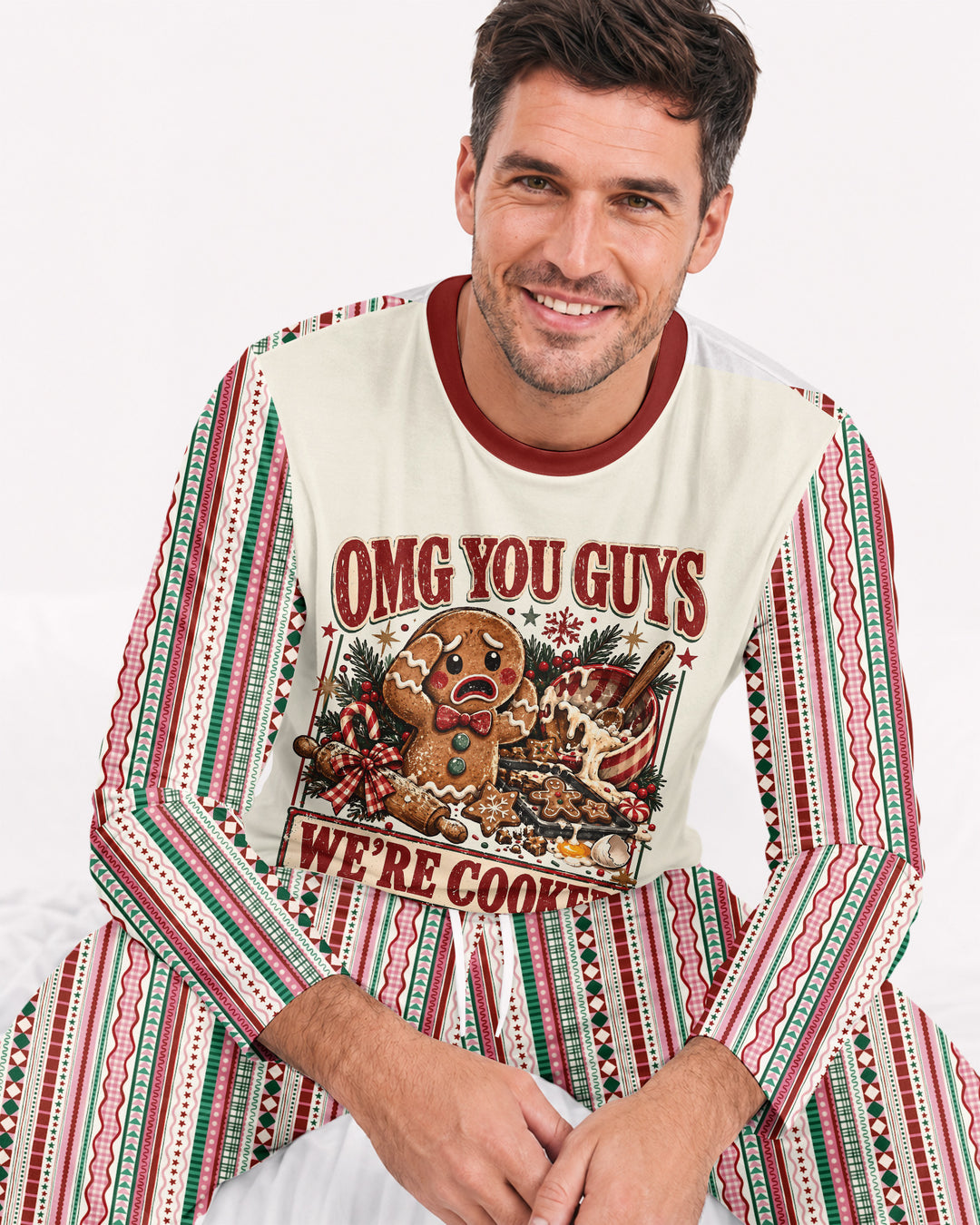 You Guys We're Cooked Bamboo Men's Pajama Set