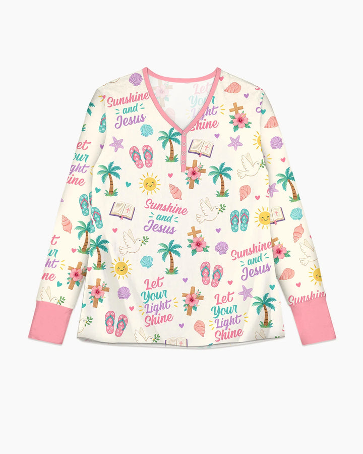 Vorlage Bambus Damen Pyjama Set