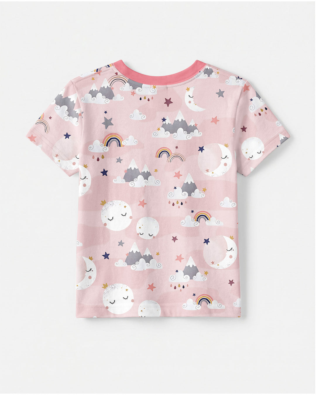 My Grandma Loves Me To The Moon And Back Bamboo Crewneck T-Shirt
