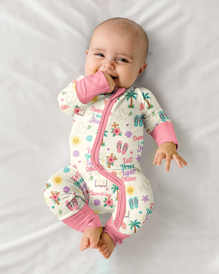 Gerippte Babykleidung mit individuellem Foto - Weich &amp; Skizzenhaft