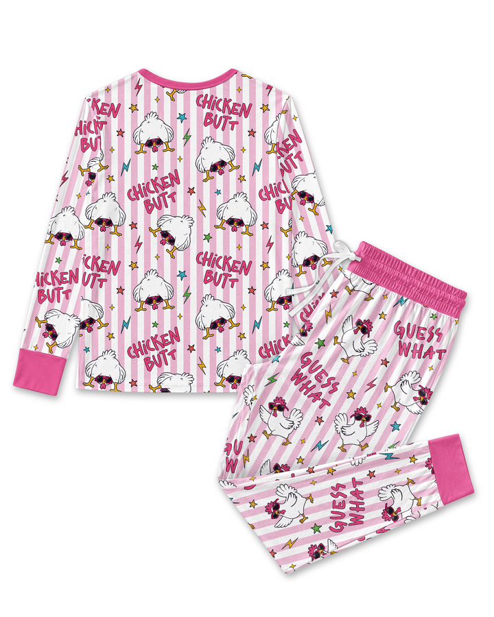 Vorlage Bambus Damen Pyjama Set