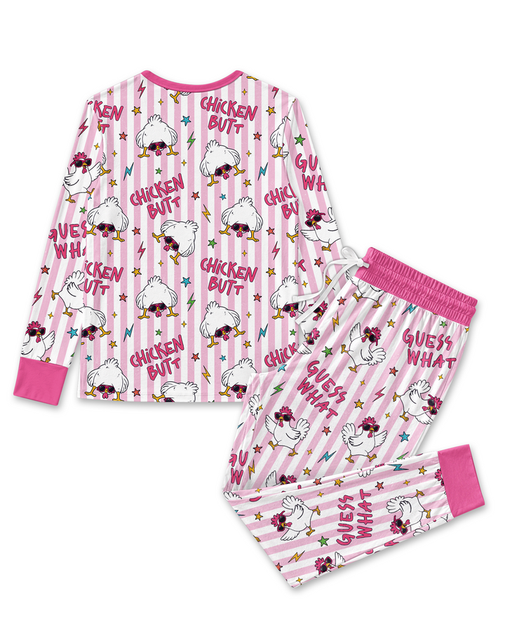 Vorlage Bambus Damen Pyjama Set
