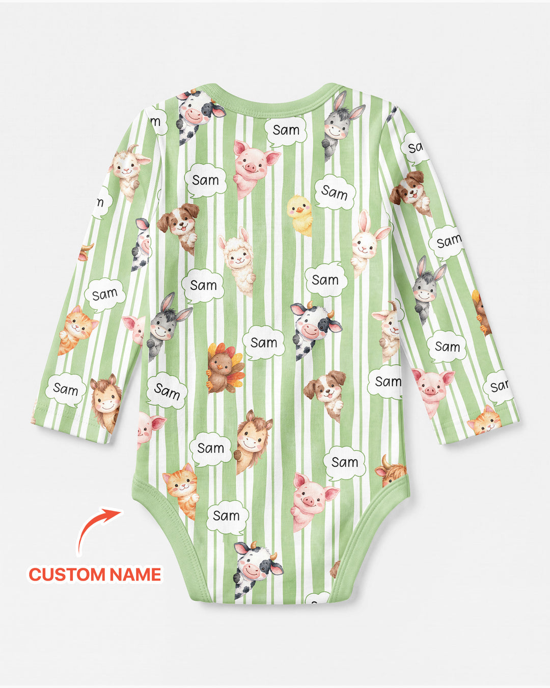 New Kid in Town Custom Name Bamboo Bodysuit