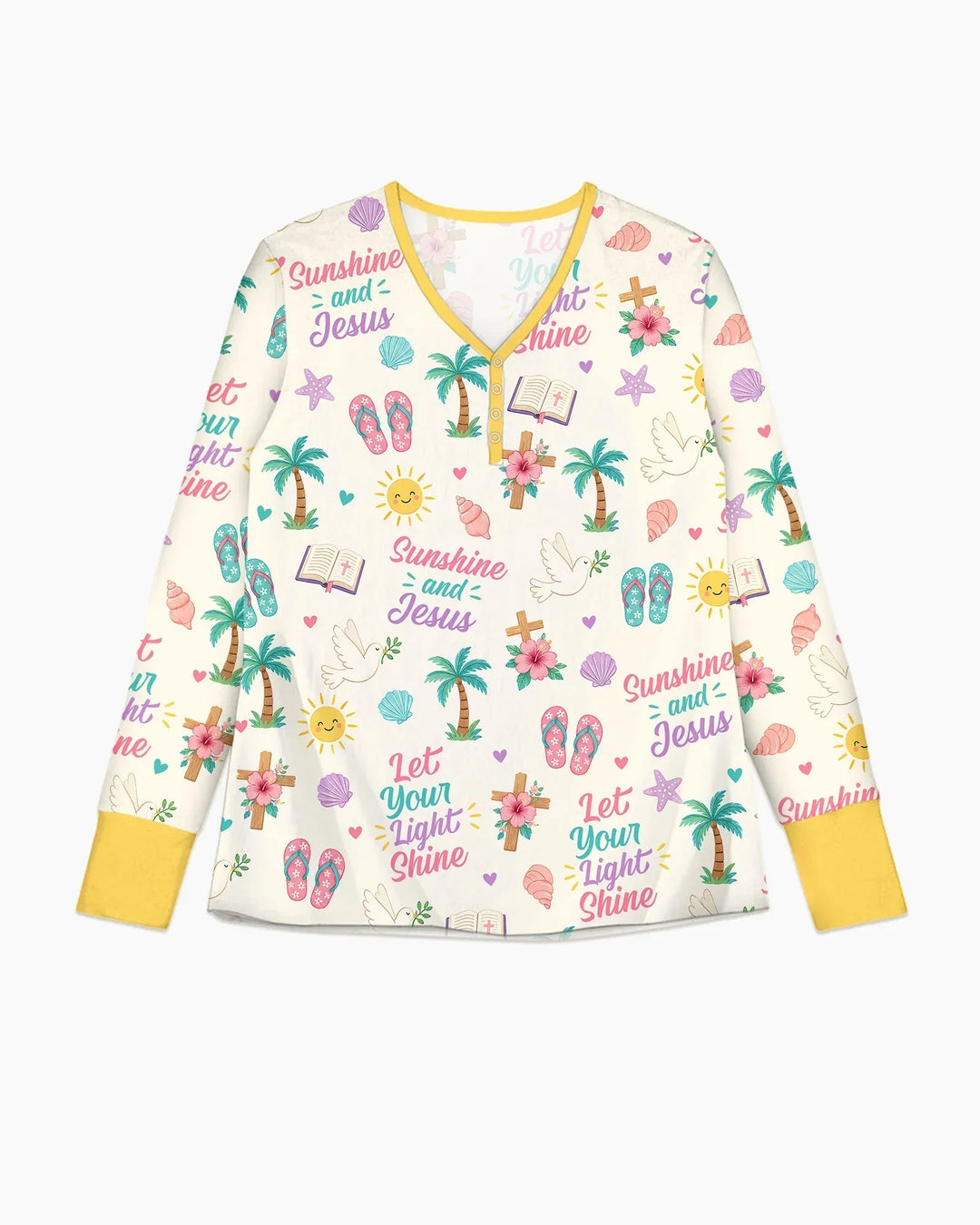 Vorlage Bambus Damen Pyjama Set