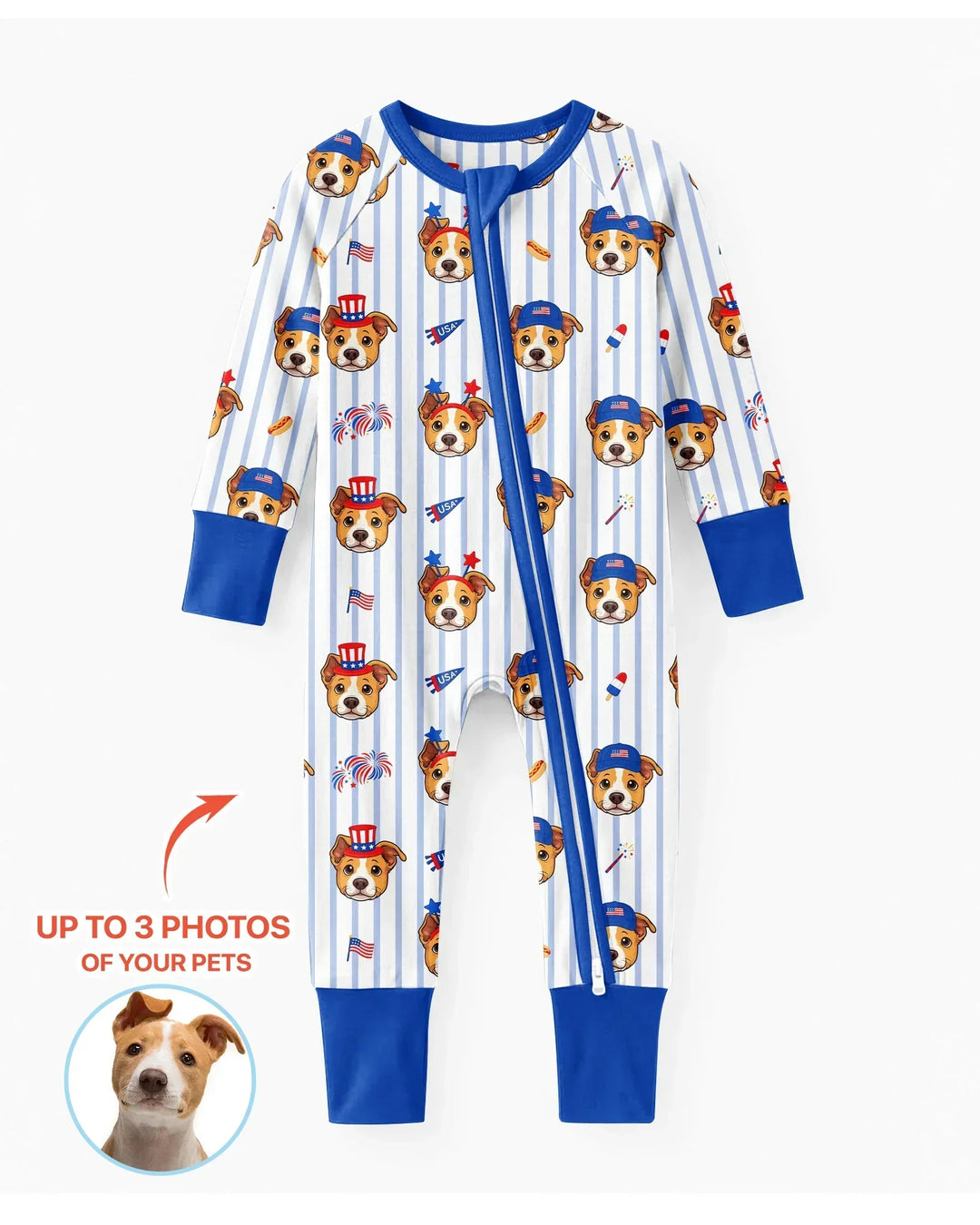 Gerippte Babykleidung mit individuellem Foto - Weich &amp; Skizzenhaft