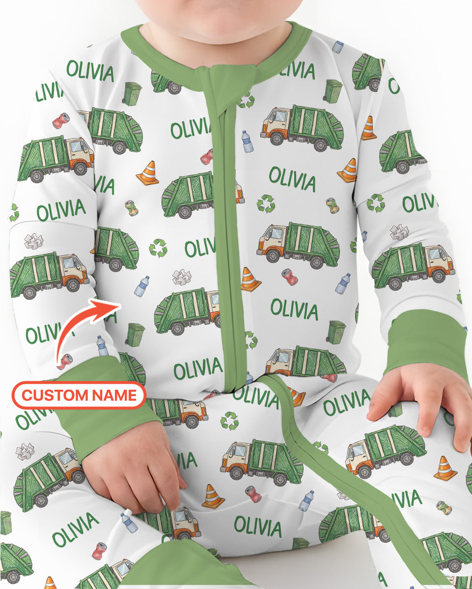 Gerippte Babykleidung mit individuellem Foto - Weich &amp; Skizzenhaft