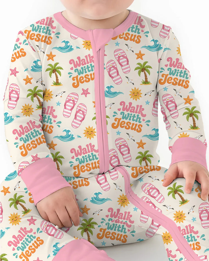 Groovy Summer Walk With Jesus Bamboo Convertible Zippy