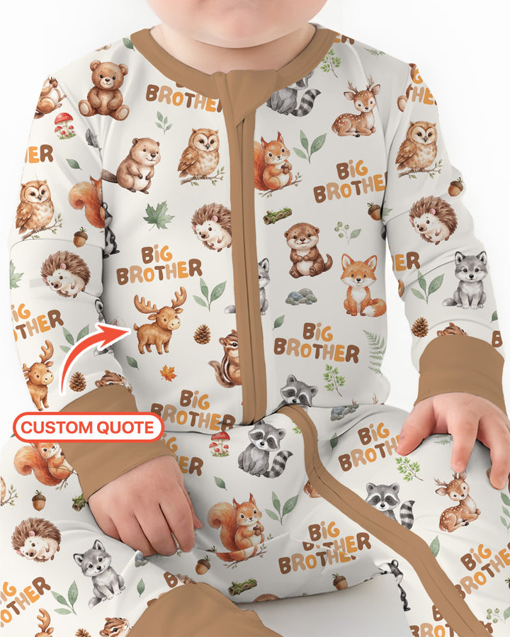 Gerippte Babykleidung mit individuellem Foto - Weich &amp; Skizzenhaft