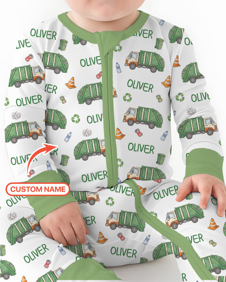 Gerippte Babykleidung mit individuellem Foto - Weich &amp; Skizzenhaft