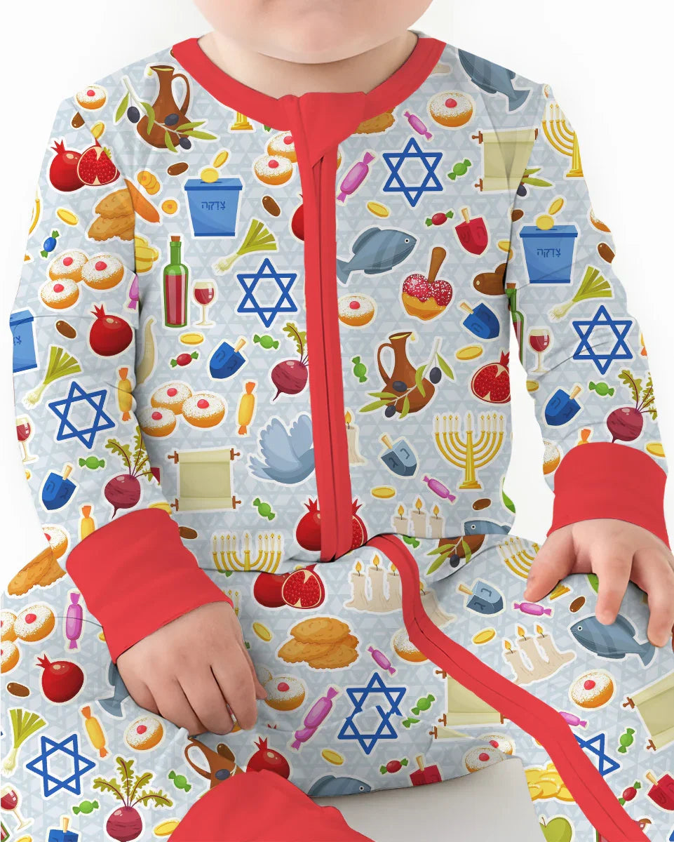 Gerippte Babykleidung mit individuellem Foto - Weich &amp; Skizzenhaft