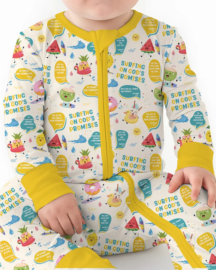 Gerippte Babykleidung mit individuellem Foto - Weich &amp; Skizzenhaft
