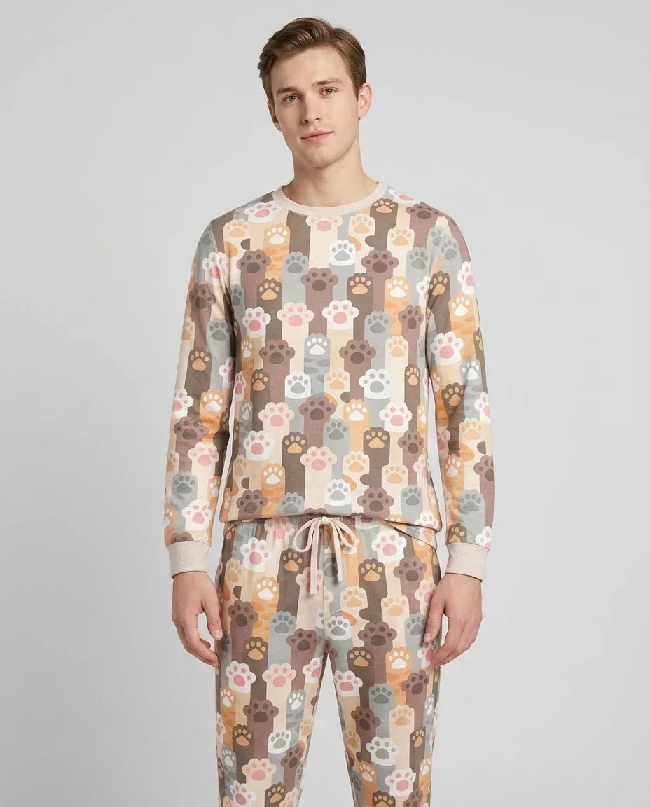 Vorlage Herren-Pyjama-Set