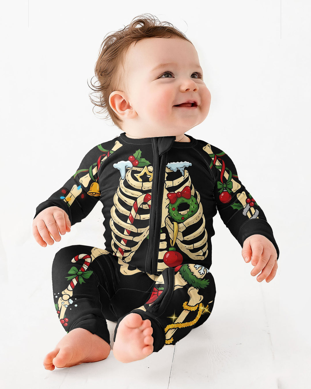 Spooky Merry Christmas Bamboo Convertible Zippy