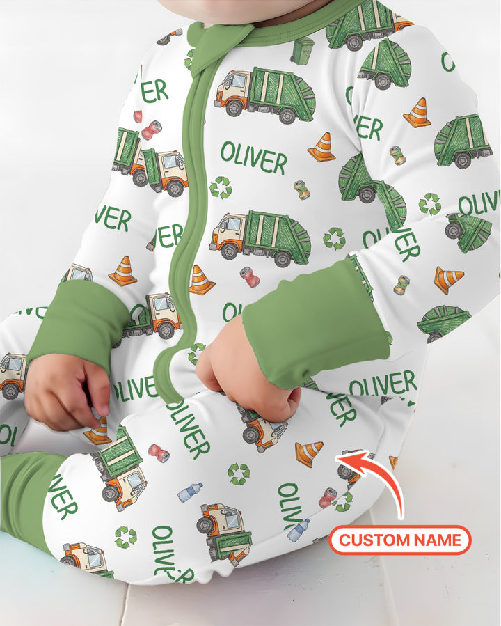 Gerippte Babykleidung mit individuellem Foto - Weich &amp; Skizzenhaft
