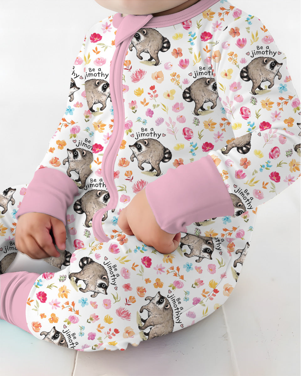 Gerippte Babykleidung mit individuellem Foto - Weich &amp; Skizzenhaft