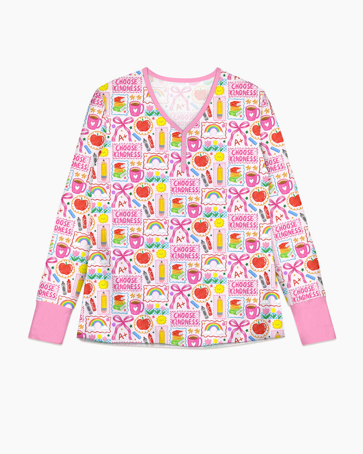 Vorlage Bambus Damen Pyjama Set