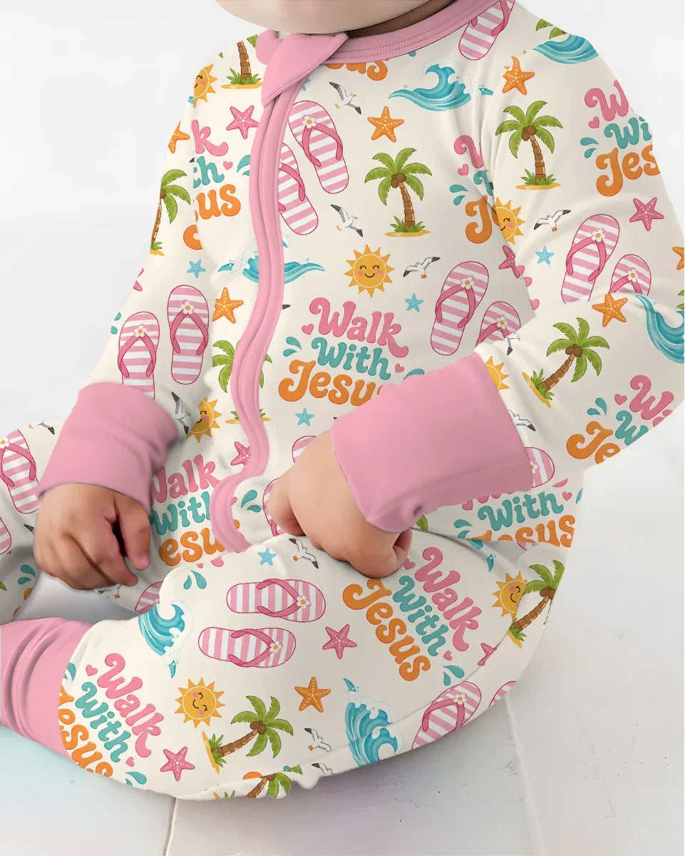 Groovy Summer Walk With Jesus Bamboo Convertible Zippy