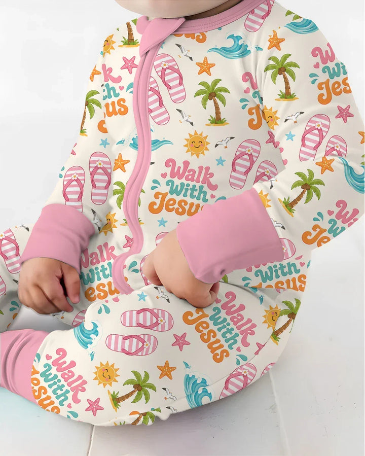 Groovy Summer Walk With Jesus Bamboo Convertible Zippy