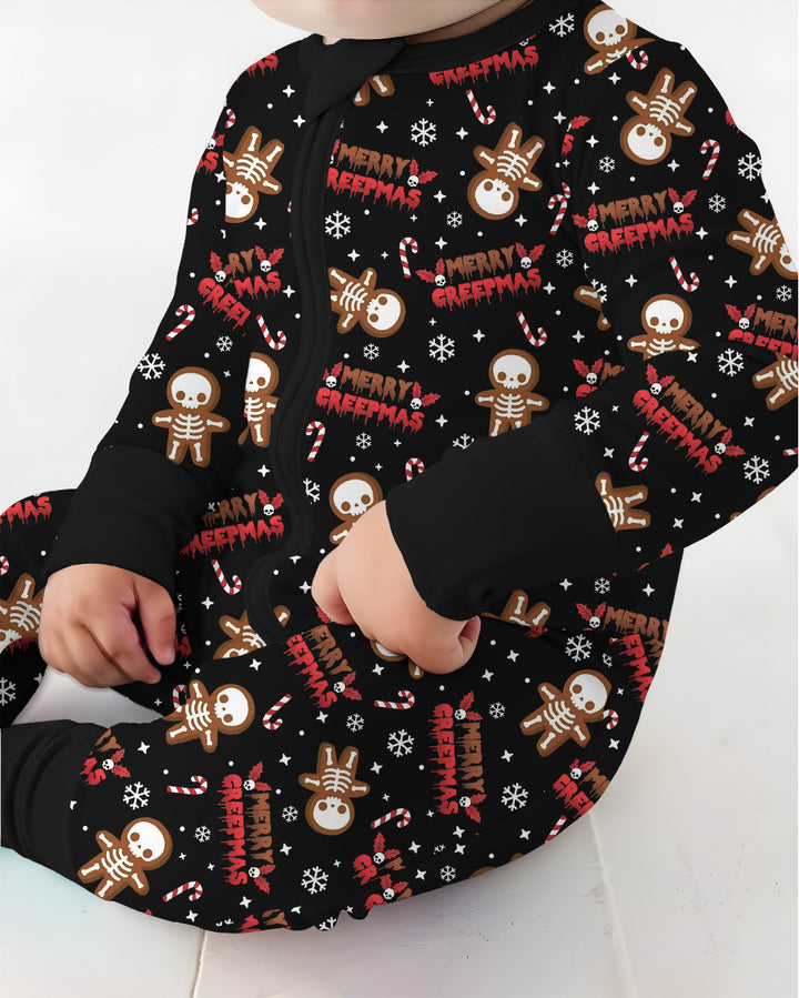 Merry Creepmas Cookies Bamboo Convertible Zippy