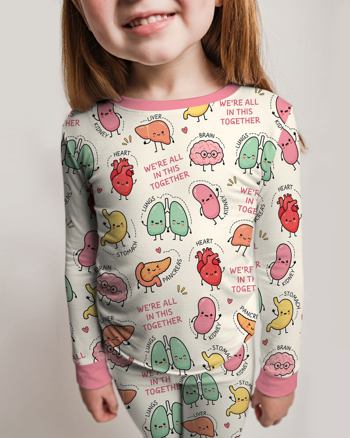 We're All In This Together Bamboo Two Piece Long Sleeve Pajama Set