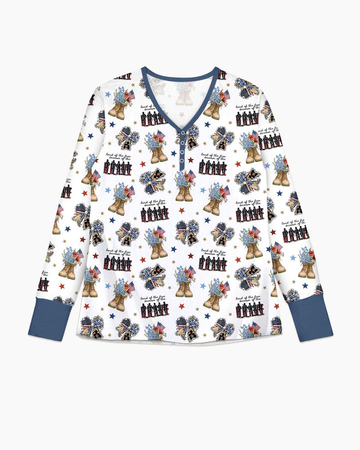 Vorlage Bambus Damen Pyjama Set