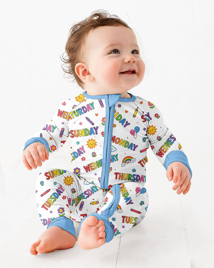 Days of the Week Bamboo Convertible Zippy