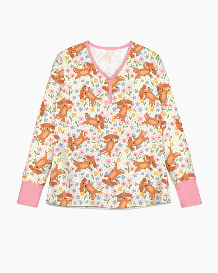 Vorlage Bambus Damen Pyjama Set