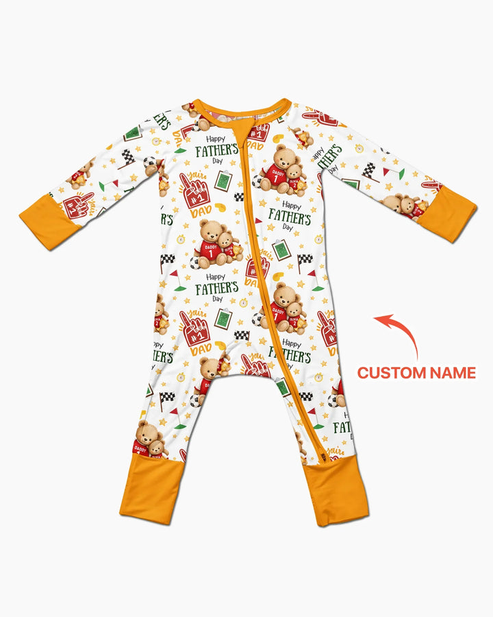 Gerippte Babykleidung mit individuellem Foto - Weich &amp; Skizzenhaft